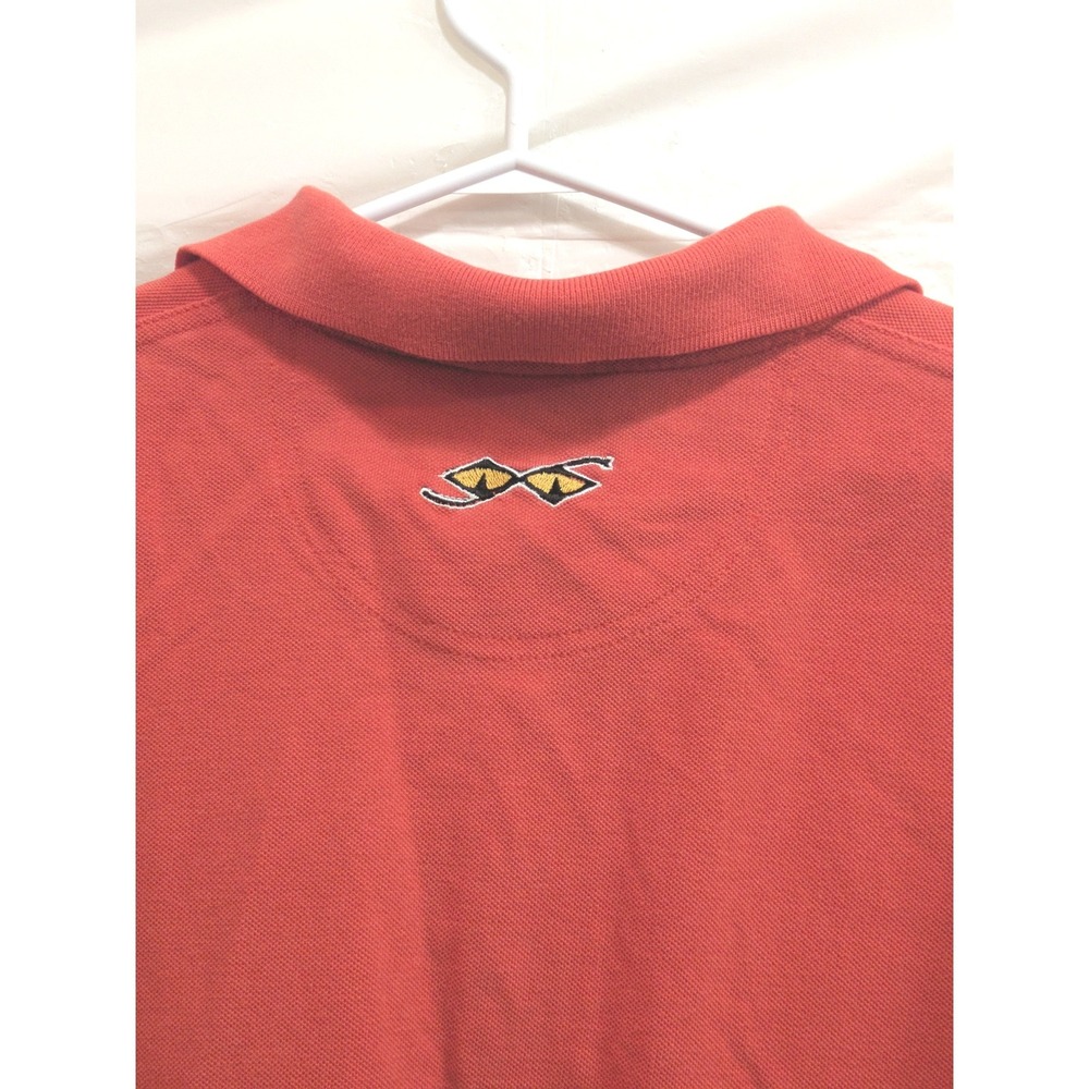 Snake Eyes Red Short Sleeve Golf Polo Shirt Mens Size Large Cotton Canadaβ - Picture 8 of 8